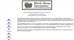 Desktop Screenshot of blacksheepnewsletter.net