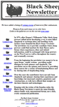 Mobile Screenshot of blacksheepnewsletter.net